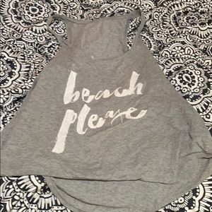 🧸2 for $15🧸 Very Flowy “ Beach Please” Tank Top